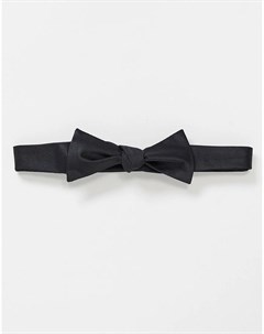 Черный галстук бабочка Asos design