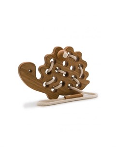 Деревянная игрушка шнуровка Черепашка Rodent kids
