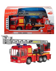 Пожарная машинка Toys MAN 3716003 свет звук фрикционный ход водяной насос 37см Dickie