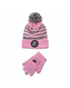 Детский набор шапка и перчатки Futura Stripe Beanie Gloves Nike