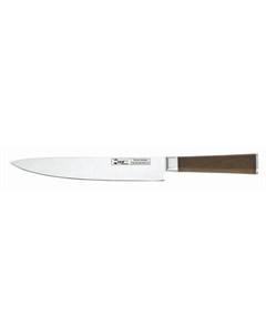 Нож для резки мяса длина лезвия 20 см коричневый Ivo