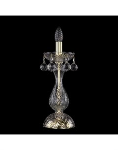 1409L 1 35 G Настольная лампа Bohemia ivele crystal
