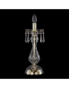 1403L 1 35 G Настольная лампа Bohemia ivele crystal