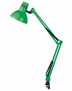 KD 312 C05 зеленый Настольный светильник на струбцине 12339 Camelion