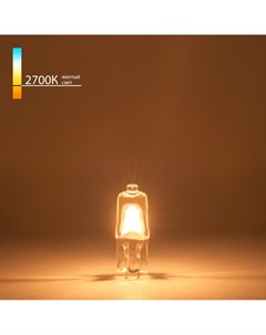 Галогенная лампа G4 20W 2700К теплый JC a025174 Elektrostandard