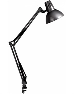 KD 312 C02 черный Настольный светильник на струбцине 10999 Camelion