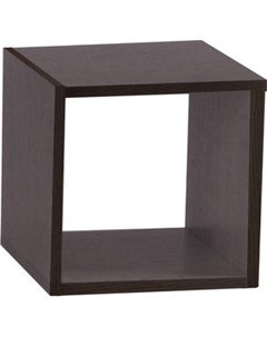 Полка Кубик 1 венге Вентал арт