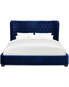 Кровать brussel синий 180x140x215 см Icon designe