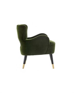 Кресло swan зеленый 66x74x68 см Icon designe