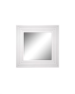 Настенное зеркало arce белый 89 0x89 0x3 0 см Ambicioni