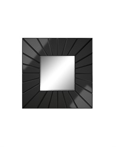 Настенное зеркало alba черный 109 0x109 0x3 0 см Ambicioni