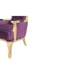 Кресло diesta mak interior фиолетовый 81x114x76 см Mak-interior