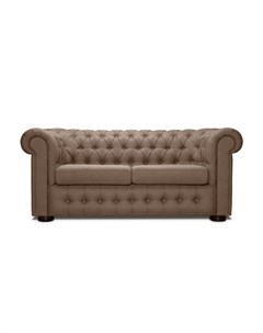 Раскладной диван бергамо коричневый 194x82x91 см Modern classic