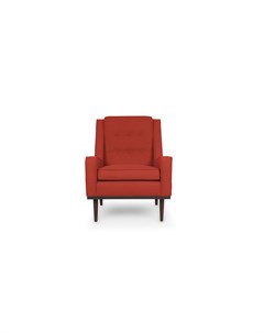 Кресло боумэн красный 69x91x91 см Vysotkahome