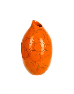 Ваза декоративная оранжевый 26 0x43 0 см Farol