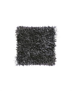 Подушка langflor teppich in metallic optik черный 50x50 см Goezze