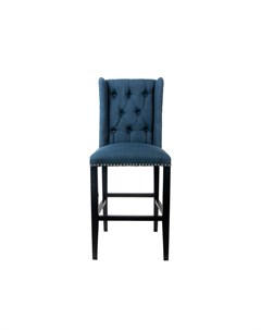 Барный стул skipton синий 52x125x50 см Mak-interior
