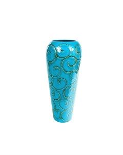 Напольная ваза голубой 22 0x52 0 см Farol