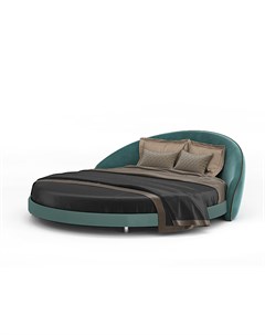 Кровать круглая apriori l зеленый 225 0x235 0x90 0 см Actualdesign