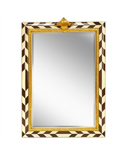 Настенное зеркало бенедикт золотой 79x115x4 см Object desire