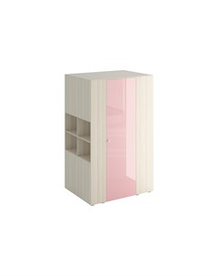 Шкаф гардероб play розовый 140x224x102 см Ogogo