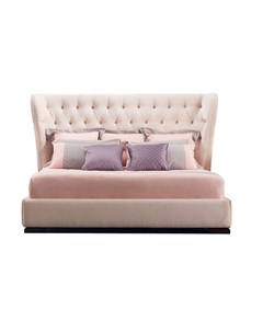 Кровать с изголовьем mestre розовый 219x143x230 см Fratelli barri