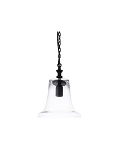 Светильник подвесной glasblazer bell прозрачный 30 см Desondo