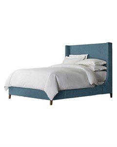 Кровать grayson sleigh 160 200 синий 170x150x212 см Ml