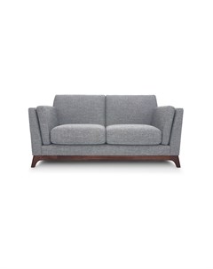 Двухместный диван лексингтон s серый 150x79x89 см Vysotkahome