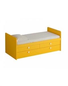 Кровать bonito желтый 98x82x206 см Ogogo