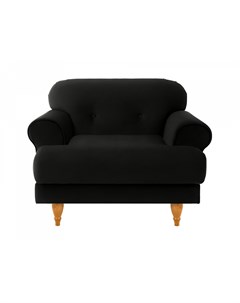 Кресло italia черный 98x79x98 см Ogogo
