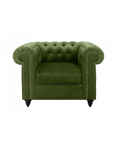 Кресло chester classic зеленый 107x75x80 см Ogogo