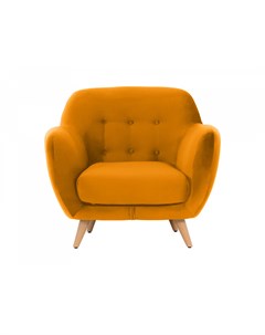 Кресло loa желтый 98x85x77 см Ogogo