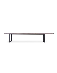 Стол обеденный slab table коричневый 445x80x102 см Desondo