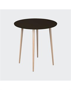 Обеденный стол спутник коричневый 74 см Woodi