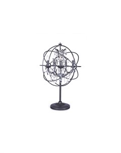 Лампа настольная rococo orb серый 84 см Desondo