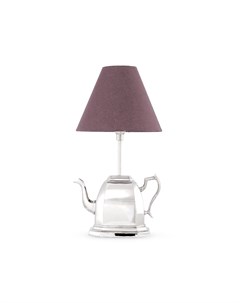 Лампа настольная teapot серебристый 26x49x25 см Desondo