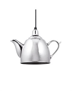 Светильник подвесной kettle серебристый 26x19x12 см Desondo