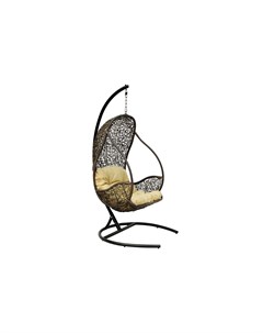 Кресло подвесное flyhang коричневый 76x124x70 см Flyingrattan