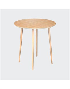 Обеденный стол спутник белый 74 см Woodi