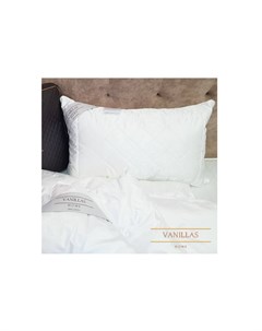 Шёлковая подушка шенонсо белый 40x60 см Vanillas home
