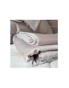 Комплект постельного белья лондонский туман серый 180x210 см Vanillas home