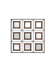 Зеркало настенное antonio коричневый 91 5x91 5x5 0 см To4rooms