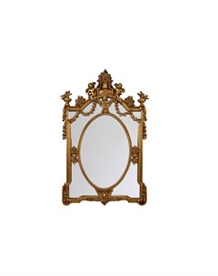 Зеркало настенное барберини золотой 104x162x7 см Object desire