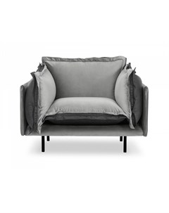 Кресло barcelona серый 117x82x110 см Ogogo