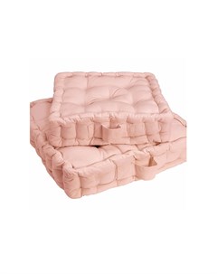 Подушка напольная розовый 50x50x10 см Laredoute