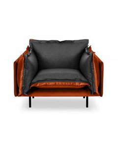 Кресло barcelona коричневый 117x82x110 см Ogogo