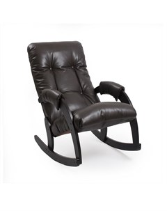 Кресло качалка vegas коричневый 60x87x103 см Комфорт