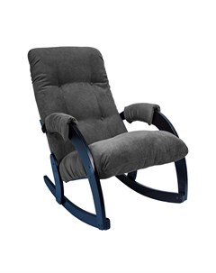 Кресло качалка verona серый 60x87x103 см Комфорт