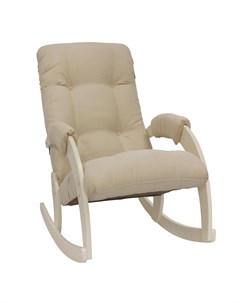 Кресло качалка verona бежевый 60x87x103 см Комфорт